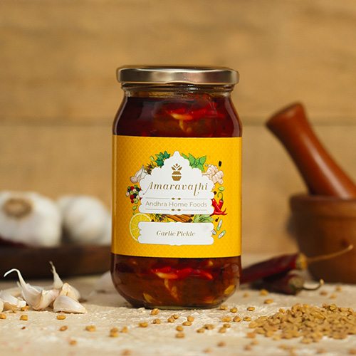 Garlic Pickle - 400 grms