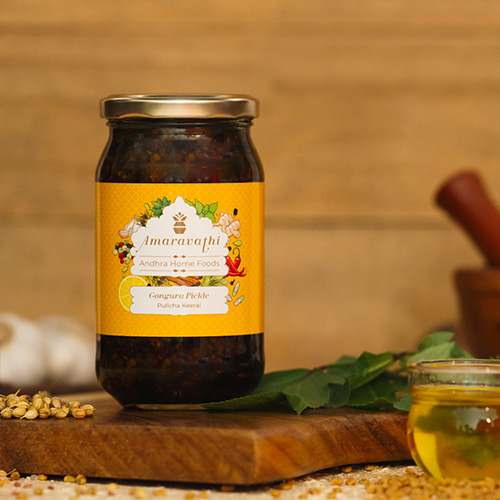 Gongura Pickle - 400 grms